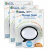 Learning Resources Message Recorder - Speech Bubble, 3PK LER5583